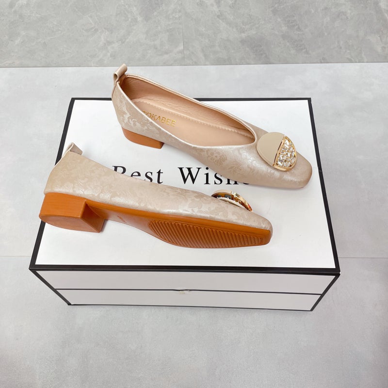 2024 Autumn New Pointed Shallow High-Heeled All-Match Fashion Single-Layer Shoes Autumn - Image 5